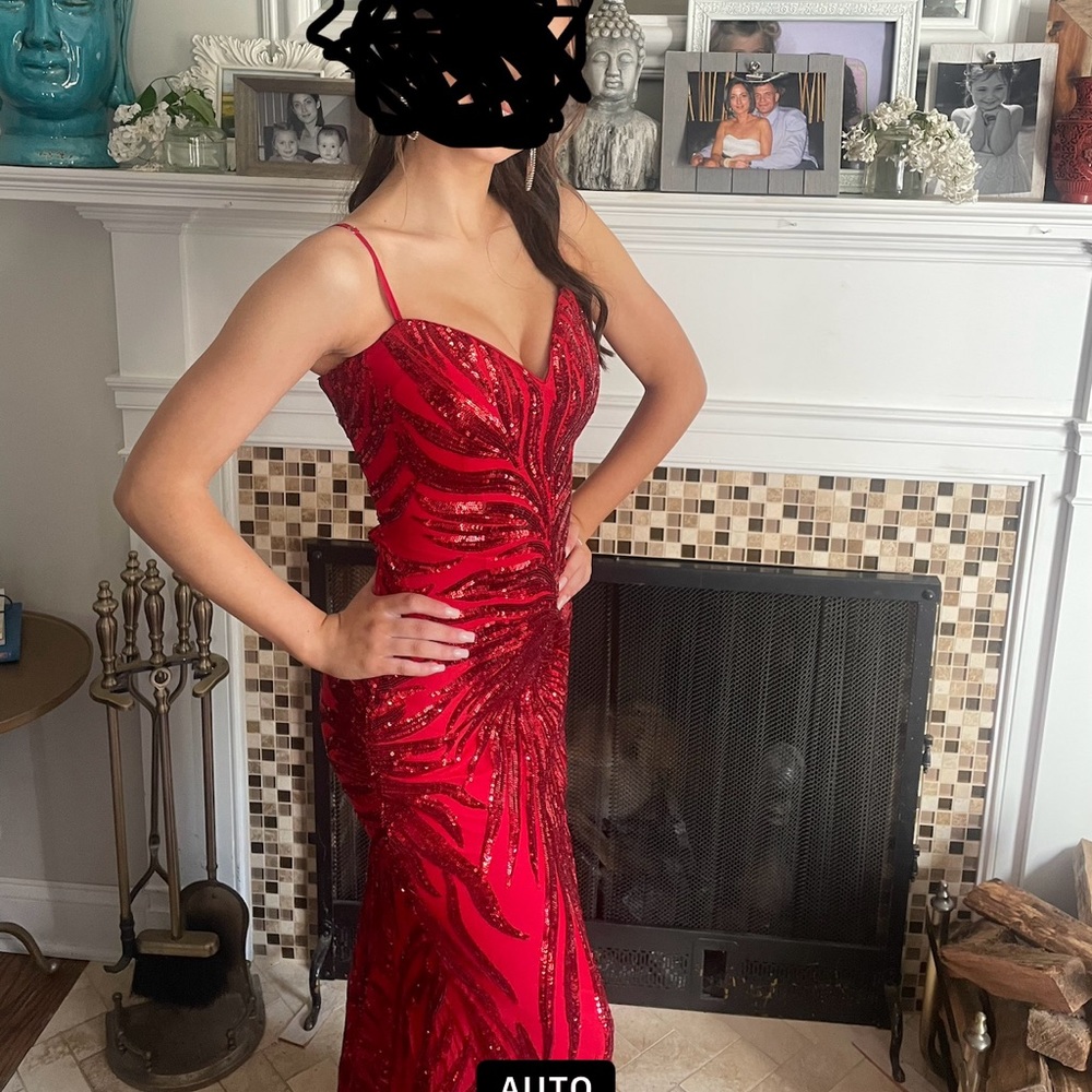 Jovani Red Prom Dreas